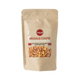 Migdale coapte cu sare roz de himalaya 125gr RAWLI