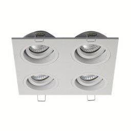 Plafoniera Incastrata CHUCK DL 4 SQUARE 20069-WH