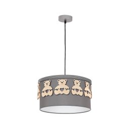Lustră copii pe cablu BEAR 1xE27/60W/230V