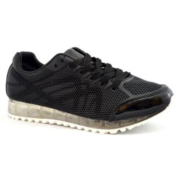 Pantofi Negri Sport Perforati