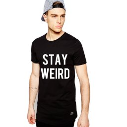 Tricou negru barbati - Stay Wired