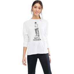 Bluza dama alba - Not a hugger