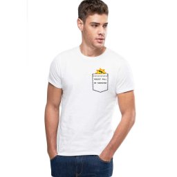 Tricou barbati alb - Sunshine
