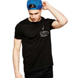 Tricou barbati negru - Espresso Yourself II