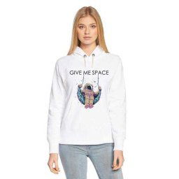 Hanorac dama alb - Give me space