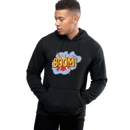 Hanorac Barbati Negru - Boom