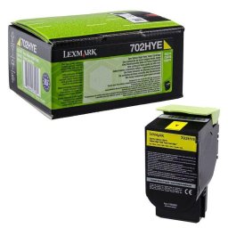 LEXMARK 70C2HYE TONER CARTRIDGE YELLOW