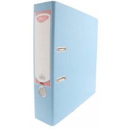 Biblioraft plastifiat 7.5 cm Daco Bleu