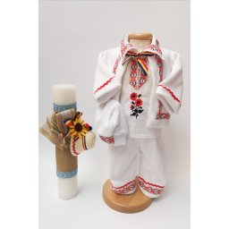 Set Traditional Botez - Costumas baiat Lumanare baiat 2