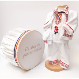 Set Traditional Botez - Costumas baiat Cutie trusou