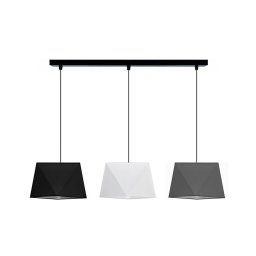 Lustră pe cablu DIAMENT 3xE27/60W/230V