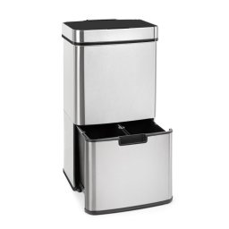 Klarstein Touchless, coș de gunoi, cu senzor, 72 de litri, 4 recipiente, ABS/PP/oțel inoxidabil (KG15-TouchlessBin)