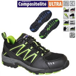 Pantofi de protectie cu bombeu compozit Portwest Vistula S1P HRO FC67