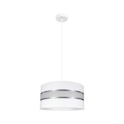 Lustră pe cablu CORAL 1xE27/60W/230V alb