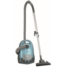 Aspirator cu sac Fakir Trend A220, 3.5 l, Tub telescopic, Perie speciala parchet, 750 W, Filtru EPA, Albastru