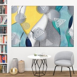 Tablou Canvas Abstract AMAB2 (Dimensiune LxH: 60x40cm)