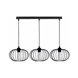 Lustră pe cablu BOCCA 3xE27/60W/230V