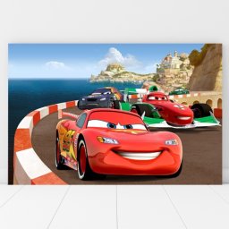 Tablou Canvas Pentru Copii Animatie Cars DEB356 (Dimensiune LxH: 75x50cm)