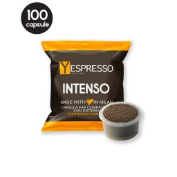 100 Capsule Yespresso Intenso – Compatibile Espresso Point