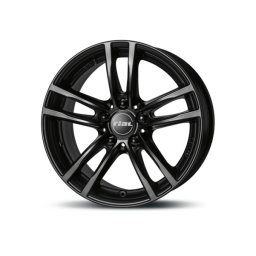 JANTA ALIAJ RIAL X10 BLACK MATT 7.5XR18 5X112 ET25 BMW SERIA 3 - TYP G3L/G20 2018->