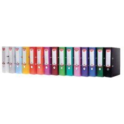 Biblioraft plastifiat 7.5 cm Daco Turcoaz