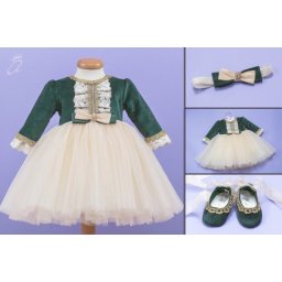 Set botez catifea verde Ballroom Royalty