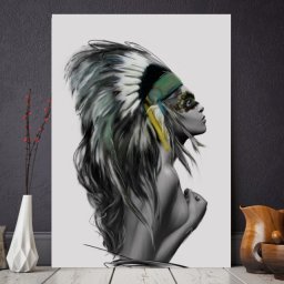 Tablou Model Sexy, Minimalist SX85 (Dimensiune LxH: 40x60cm)