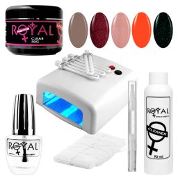 Kit Geluri Color Exclusive Premium Line, 11 Produse