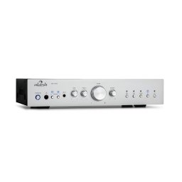 Auna AV2-CD608BT, amplificator HiFi stereo, 4 x 100 W RMS, BT, intrare optică digitală (AV2-CD608BT-SI)