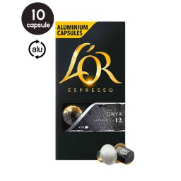 10 Capsule L'Or Espresso Onyx – Compatibile Nespresso
