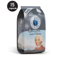 15 Capsule Borbone Miscela Nera - Compatibile Dolce Gusto