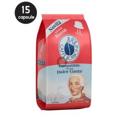 15 Capsule Borbone Miscela Rossa - Compatibile Dolce Gusto