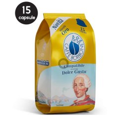 15 Capsule Borbone Miscela Oro - Compatibile Dolce Gusto