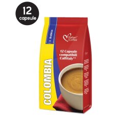 12 Capsule Italian Coffee Colombia Arabica – Compatibile Cafissimo / Caffitaly / BeanZ