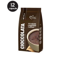 12 Capsule Italian Coffee Cioccolata – Compatibile Cafissimo / Caffitaly / BeanZ