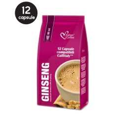 12 Capsule Italian Coffee Ginseng Dulce – Compatibile Cafissimo / Caffitaly / BeanZ