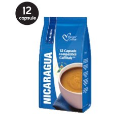 12 Capsule Italian Coffee Nicaragua Arabica – Compatibile Cafissimo / Caffitaly / BeanZ