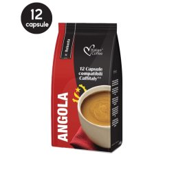 12 Capsule Italian Coffee Angola Robusta – Compatibile Cafissimo / Caffitaly / BeanZ