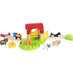Set trenulet prima mea ferma BRIO