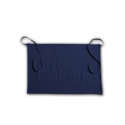 Sort bumbac pentru bucatarie, culoare albastra - fara bretele (70x50 cm)
