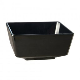 Bol melamina negru APS 25.5x25.5x12cm