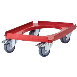 Carucior rosu Cambro Camdolly GoBoxes CD4060