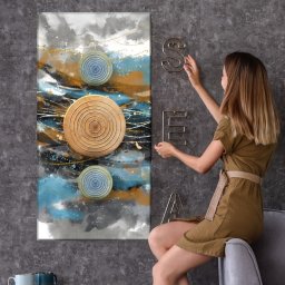 Tablou Canvas Decorativ Feng Shui BES212 (Dimensiune LxH: 80x160cm)