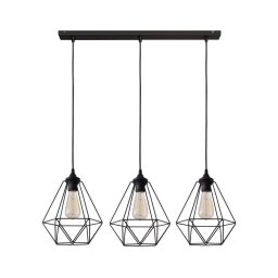 Lustră pe cablu KARO 3xE27/15W/230V