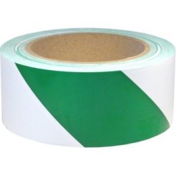 Banda adeziva de marcare alb-verde 50mm x 33m, OPG