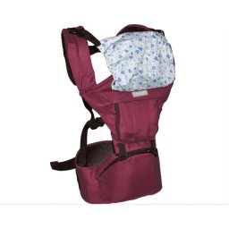 Marsupiu Anatomic 2 IN 1 Wombat Rosu