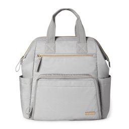 Geanta pentru scutece tip rucsac cu deschidere larga - Grey