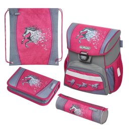 Ghiozdan Herlitz Loop Plus Power Horse (echipat)