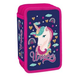 Penar echipat 3 compartimente, 39 piese, S-Cool Unicorn