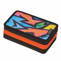 Penar Herlitz echipat 3 compartimente, 31 piese Neon Art